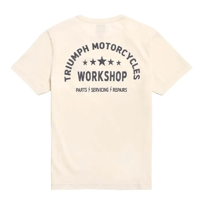Triumph Workshop Bone Tee