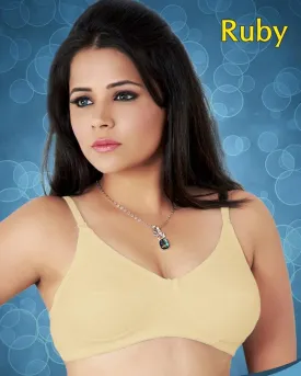 Tulip - Ruby-PD Light Padded Bra - Skin