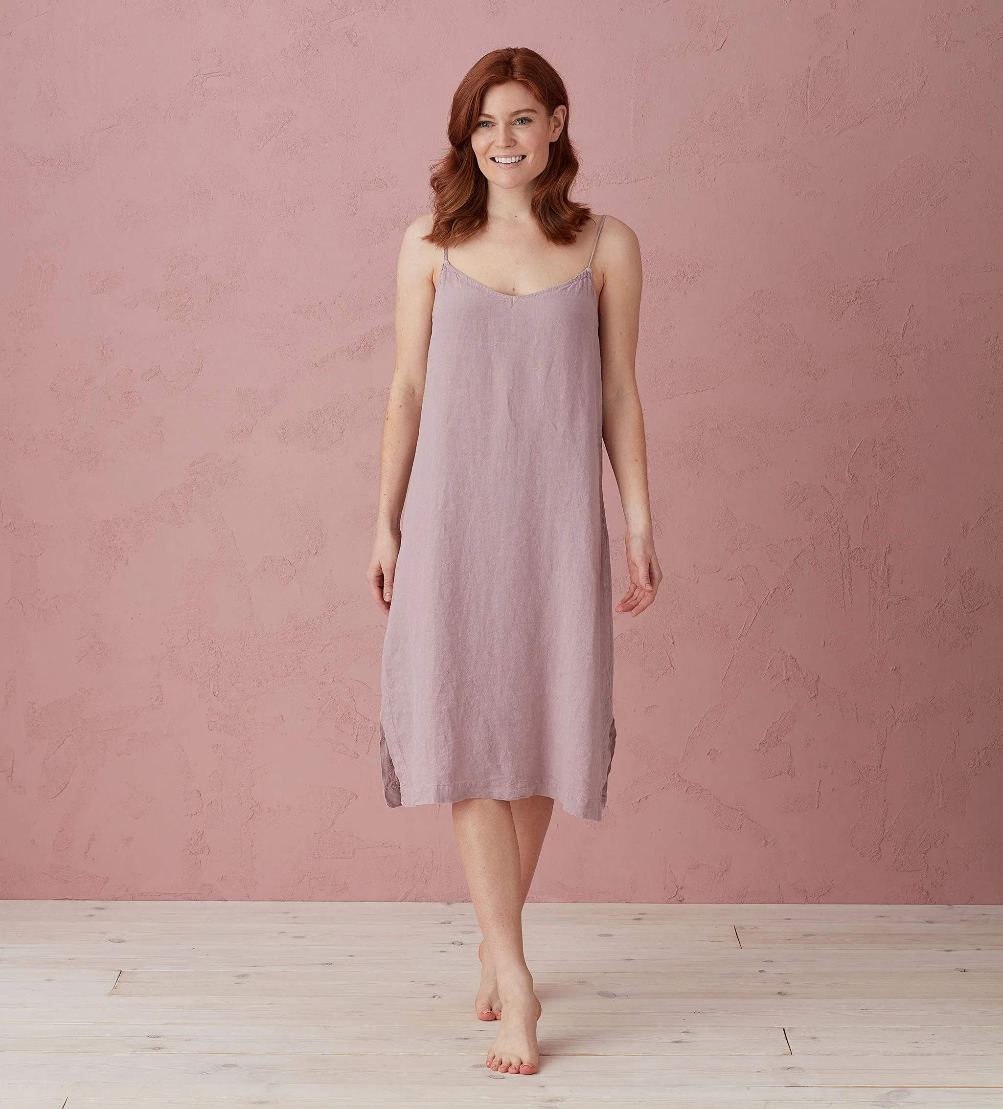 Vintage Rose 100% Linen Nightwear