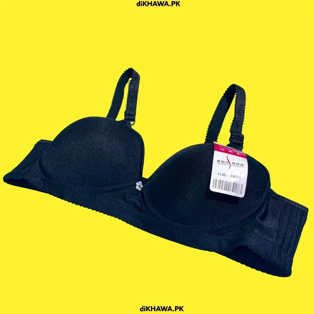 Women Soft Comfortable Padded Bra - Black 2021