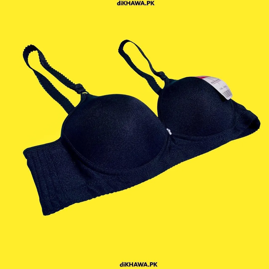 Women Soft Comfortable Padded Bra - Black 2021