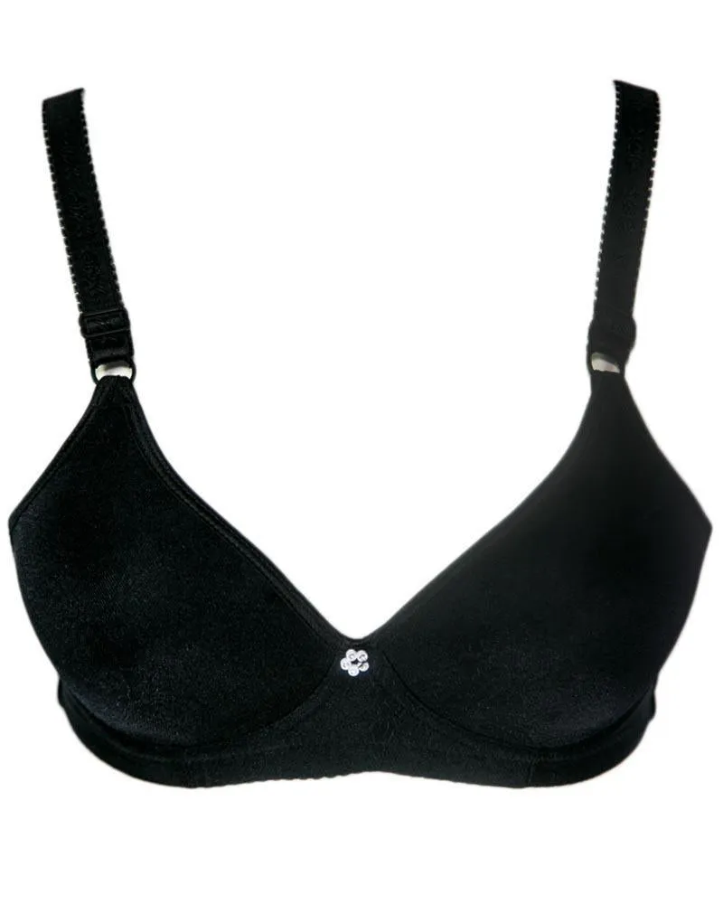Women Soft Comfortable Padded Bra - Black 2021
