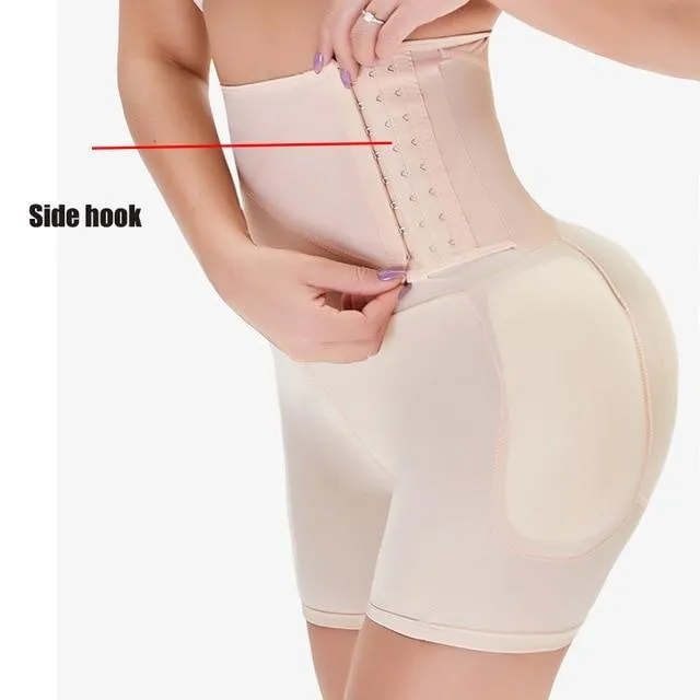 Women's Seamless Strap High Waist Push Up Tummy Body Shaping Butt Lifter