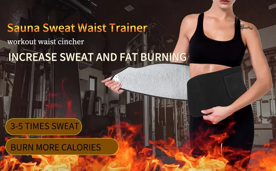 Women's Slim Weight Loss Waist Tummy Control Fitness Workout Pocket Belt