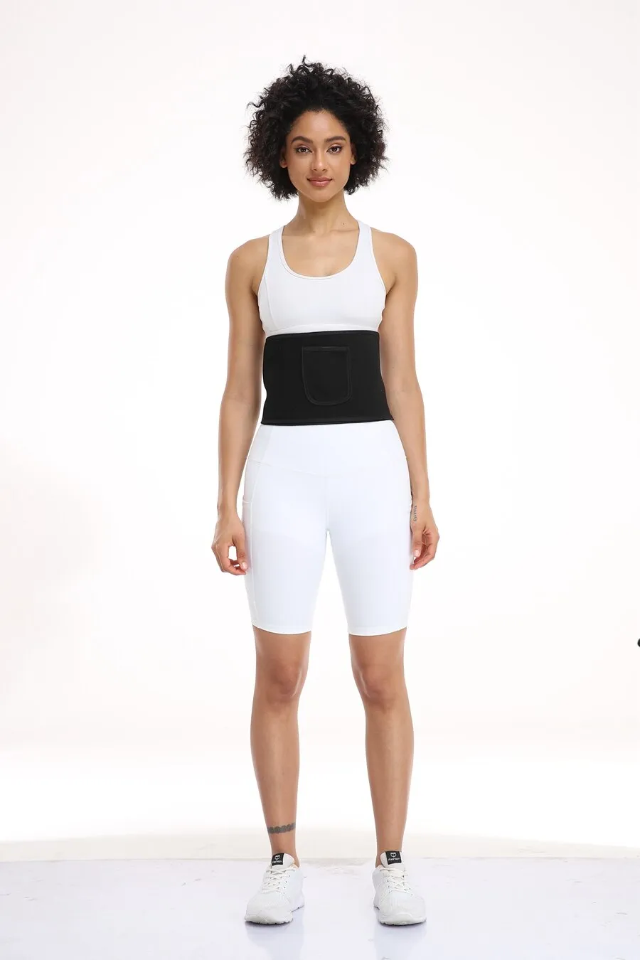 Women's Slim Weight Loss Waist Tummy Control Fitness Workout Pocket Belt