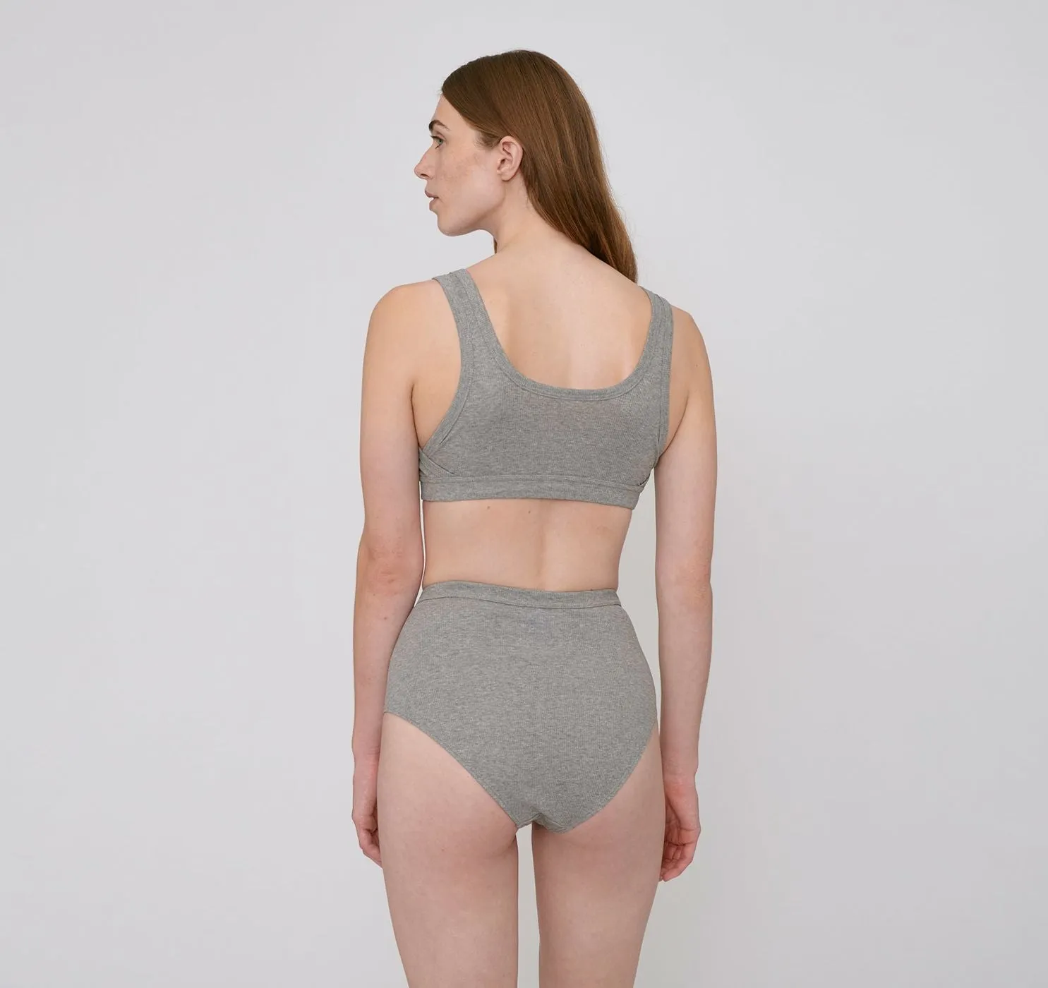 W's Organic Cotton Rib-Flex Super High-Rise Briefs 2-Pack