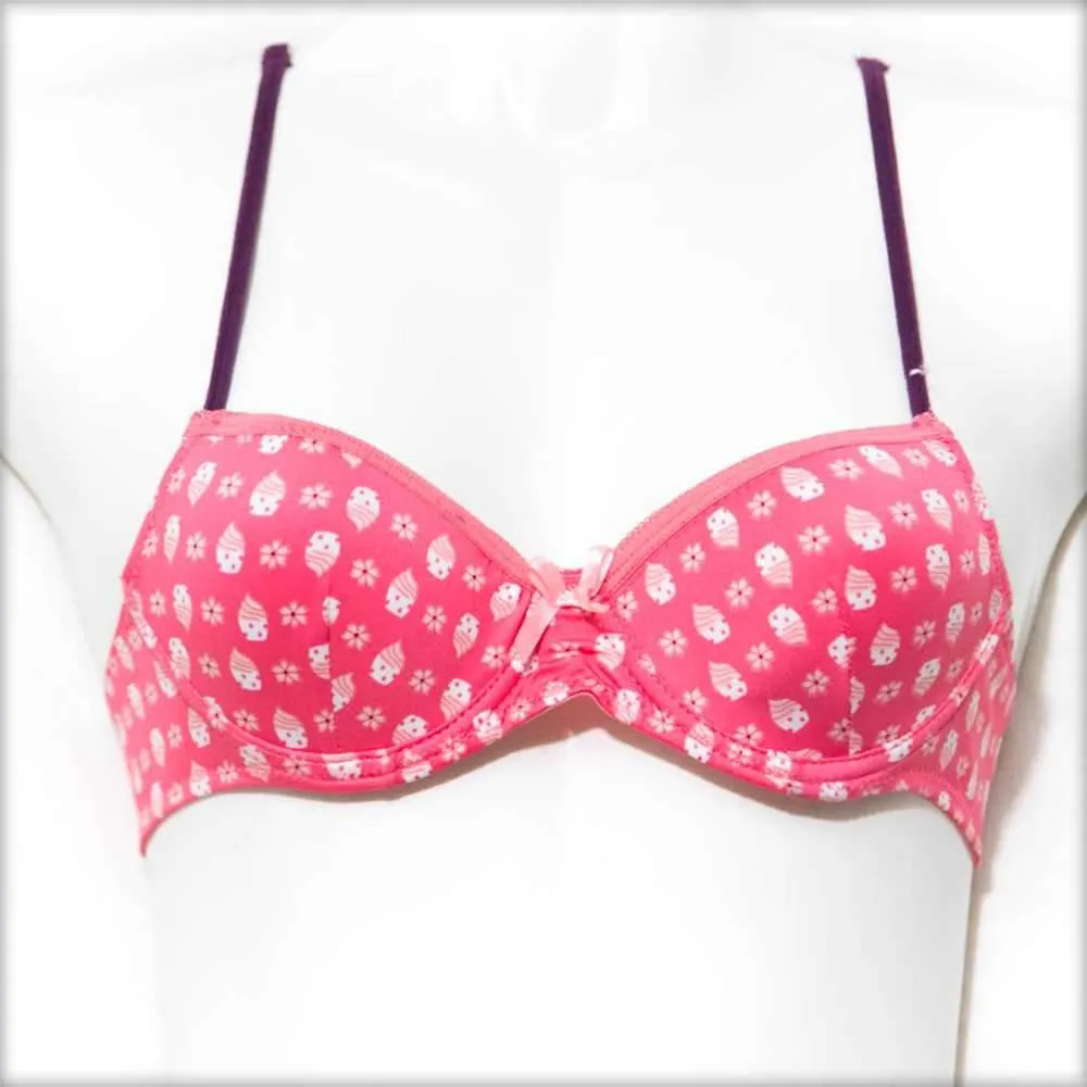 Zero Size Teenage School Girl Bra